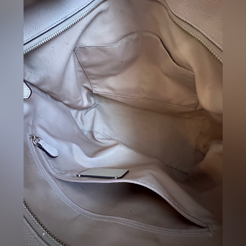 Coach Tan Leather Tote Minimalist Design - Picture 9 of 14